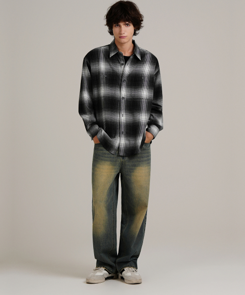 LXT(エルエックスティー)の「ワイドシロスパンウォッシュドデニムパンツ【サンドブルー】(デニムパンツ・レディース・その他・SMALL/MEDIUM/LARGE/X-LARGE/XX-LARGE/XXX-LARGE)」の4枚目の写真