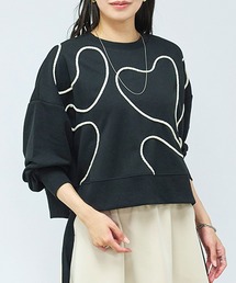 Fizz | コード刺繍プルオーバー(スウェット)