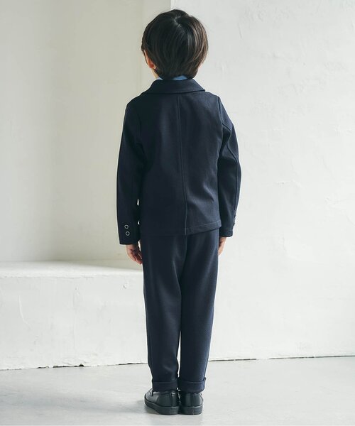 apres les cours（アプレレクール）の「フォーマルジャケット（スーツジャケット・キッズ・ネイビー・90/100/110/120/130）」の15枚目の写真