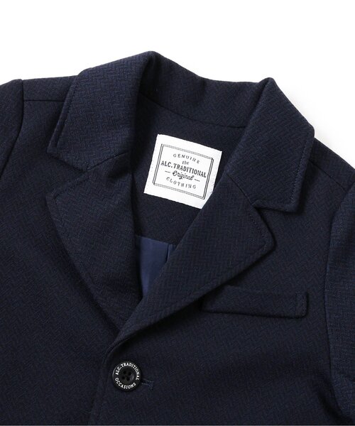 apres les cours（アプレレクール）の「フォーマルジャケット（スーツジャケット・キッズ・ネイビー・90/100/110/120/130）」の8枚目の写真