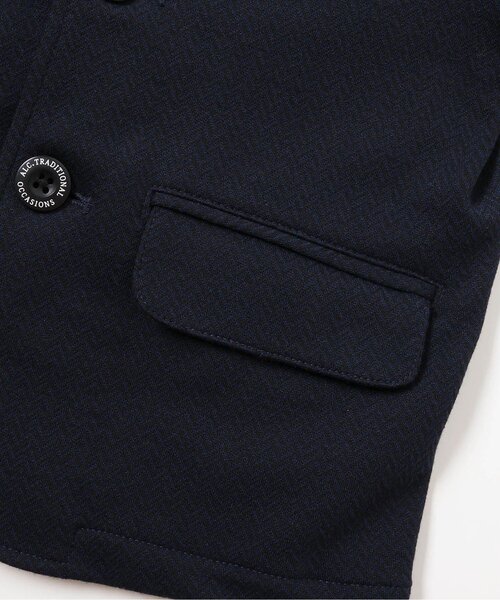 apres les cours（アプレレクール）の「フォーマルジャケット（スーツジャケット・キッズ・ネイビー・90/100/110/120/130）」の5枚目の写真