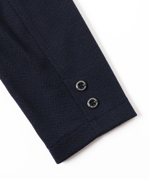 apres les cours（アプレレクール）の「フォーマルジャケット（スーツジャケット・キッズ・ネイビー・90/100/110/120/130）」の3枚目の写真