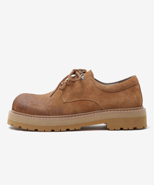 WETHEROAD(ウィーザロード)の「WTRD1120-1 Sandman 4 Hole Derby Shoes Camel Washing(ドレスシューズ・メンズ・その他・23cm/24cm/25cm/26cm/27cm/28cm/29cm)」の4枚目の写真
