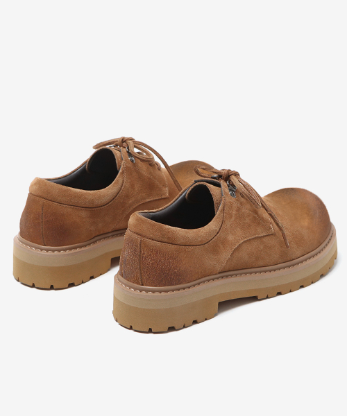 WETHEROAD(ウィーザロード)の「WTRD1120-1 Sandman 4 Hole Derby Shoes Camel Washing(ドレスシューズ・メンズ・その他・23cm/24cm/25cm/26cm/27cm/28cm/29cm)」の6枚目の写真