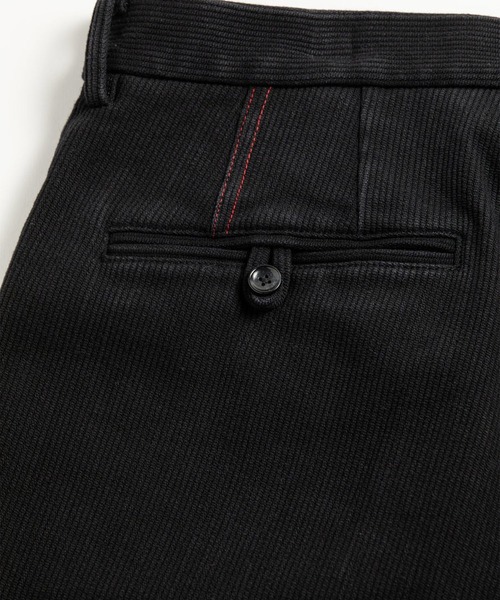Anachronorm（アナクロノーム）の「【ANACHRONORM】AN398 HEAVY PIQUE 2 TUCK WIDE TROUSERS（その他パンツ・メンズ・ブラック・2/1）」の13枚目の写真