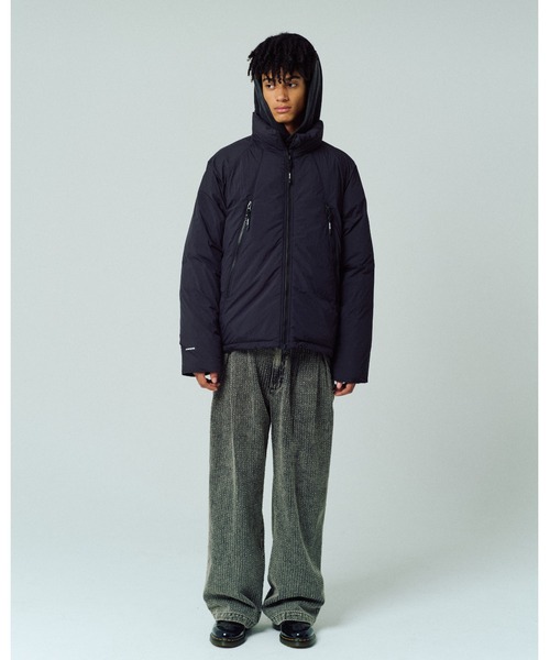 ADAM PATEK(アダムパテック)の「【ADAMPATEK/アダムパテック】stand down jacket スタンドカラージャケット(ダウンジャケット/コート・メンズ・ブラック/グレー・2/1)」の22枚目の写真