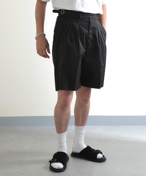 MAISON CLUB(メゾンクラブ)の「【MAISON CLUB】British ARMY TWILL 80's Gurkha Shorts ブリティッシュグルカショーツ /MILITARY ミリタリー(カーゴパンツ・メンズ・ブラック/カーキ/ベージュ・32/30/34)」の2枚目の写真