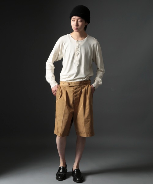 MAISON CLUB(メゾンクラブ)の「【MAISON CLUB】British ARMY TWILL 80's Gurkha Shorts ブリティッシュグルカショーツ /MILITARY ミリタリー(カーゴパンツ・メンズ・ブラック/カーキ/ベージュ・32/30/34)」の22枚目の写真