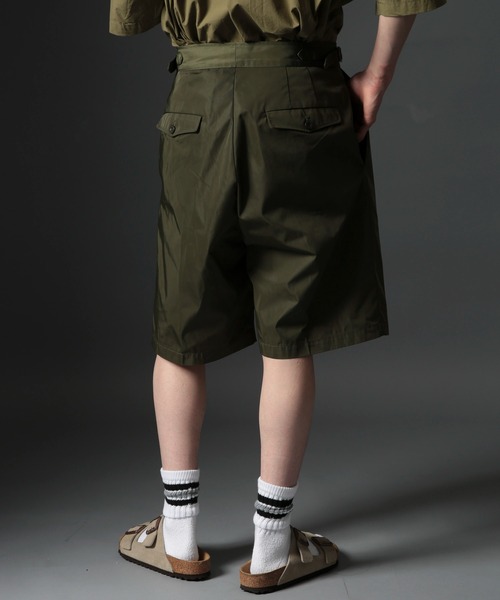 MAISON CLUB(メゾンクラブ)の「【MAISON CLUB】British ARMY TWILL 80's Gurkha Shorts ブリティッシュグルカショーツ /MILITARY ミリタリー(カーゴパンツ・メンズ・ブラック/カーキ/ベージュ・32/30/34)」の14枚目の写真