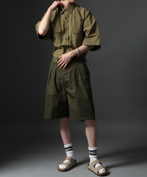 MAISON CLUB(メゾンクラブ)の「【MAISON CLUB】British ARMY TWILL 80's Gurkha Shorts ブリティッシュグルカショーツ /MILITARY ミリタリー(カーゴパンツ・メンズ・ブラック/カーキ/ベージュ・32/30/34)」の13枚目の写真