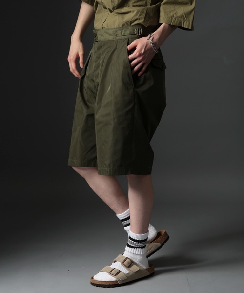 MAISON CLUB(メゾンクラブ)の「【MAISON CLUB】British ARMY TWILL 80's Gurkha Shorts ブリティッシュグルカショーツ /MILITARY ミリタリー(カーゴパンツ・メンズ・ブラック/カーキ/ベージュ・32/30/34)」の16枚目の写真