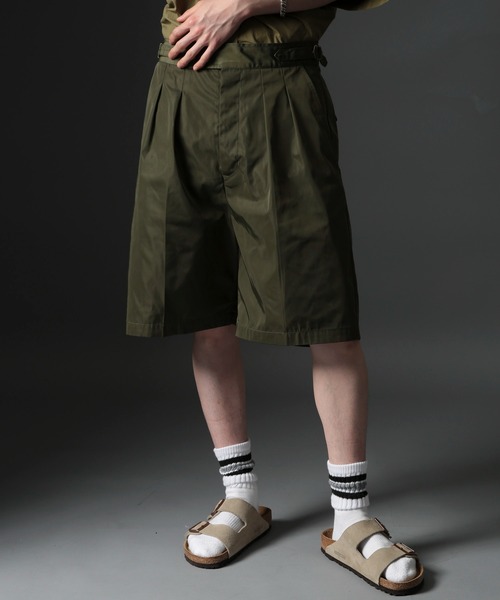 MAISON CLUB(メゾンクラブ)の「【MAISON CLUB】British ARMY TWILL 80's Gurkha Shorts ブリティッシュグルカショーツ /MILITARY ミリタリー(カーゴパンツ・メンズ・ブラック/カーキ/ベージュ・32/30/34)」の6枚目の写真