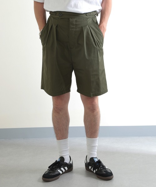 MAISON CLUB(メゾンクラブ)の「【MAISON CLUB】British ARMY TWILL 80's Gurkha Shorts ブリティッシュグルカショーツ /MILITARY ミリタリー(カーゴパンツ・メンズ・ブラック/カーキ/ベージュ・32/30/34)」の20枚目の写真