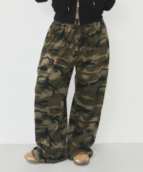 as you are(アズユーアー)の「◇ASYOUARE◇ブランド直輸入正規品/AU レタリング ロング スウェット パンツ AU LETTERING LONG SWEAT PANTS(スウェットパンツ・レディース・グリーン系その他/グレー/ブラック・S/M)」の10枚目の写真