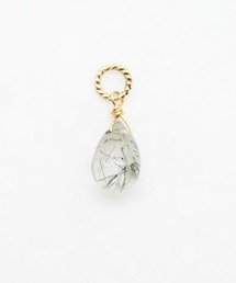 sowi | 【ZOZOTOWN限定】K10YG グリーン レッド/グリーンルチルクォーツ チャーム（各1点もの）(チャーム)