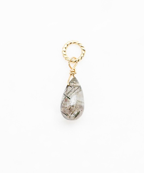 sowi（ソーイ）の「【ZOZOTOWN限定】K10YG グリーン レッド/グリーンルチルクォーツ チャーム（各1点もの）（チャーム・レディース・グリーン/レッド系その他2/レッド系その他4/レッド系その他3/レッド系その他・ﾌﾘ-）」の3枚目の写真