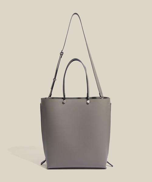 E'POR（エポール）の「【E'POR】Y BAG Large/A4対応・通勤・26SS（トートバッグ・レディース・キナリ/ダークグリーン/グレー/ダークブラウン/ブラック・FREE）」の19枚目の写真