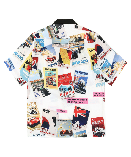 GOZER（ゴーザー）の「GRAND PRIX HAWAIIAN SHIRT_WHITE（シャツ/ブラウス・メンズ・その他・LARGE/MEDIUM）」の4枚目の写真