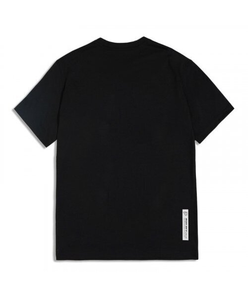 CORALIAN(コラリアン)の「ランオフビッグロゴ半袖コットンTシャツブラック(Tシャツ/カットソー・メンズ・その他・S/M/L/2XL/XL/XS)」の6枚目の写真
