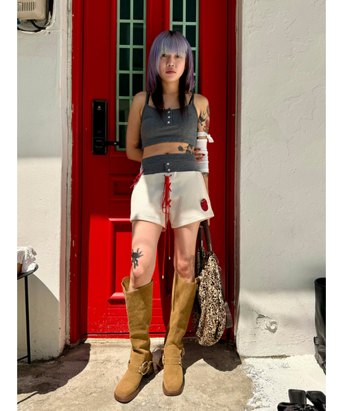 STILLLETHARDY(スティルレッサーディ)の「ツートンウエストワッフルショーツ(その他パンツ・レディース・その他・ONE)」の5枚目の写真