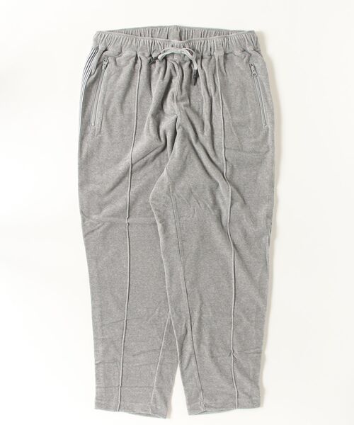 S.F.C（エスエフシー）の「VELOUR TRACK PANTS SFCFW23CS07（その他パンツ・メンズ・ブラック/グレー・LARGE）」の2枚目の写真