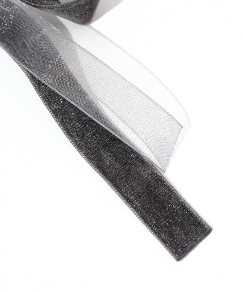 flower（フラワー）の「スウィートリボンピン（ヘアピン・レディース・グレー/ブラック/ピンク/ブラウン・FREE）」の8枚目の写真