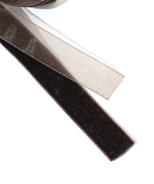 flower（フラワー）の「スウィートリボンピン（ヘアピン・レディース・グレー/ブラック/ピンク/ブラウン・FREE）」の18枚目の写真