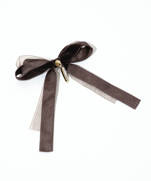 flower（フラワー）の「スウィートリボンピン（ヘアピン・レディース・グレー/ブラック/ピンク/ブラウン・FREE）」の19枚目の写真