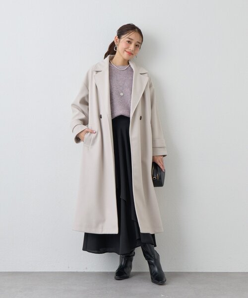 un dix cors(アンディコール)の「《大人のこなれスタイルに》ラメMIX畦編みプルオーバー(ニット/セーター・レディース・グレー/ブラウン/ピンク・FREE)」の9枚目の写真