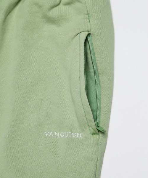 VANQUISH(ヴァンキッシュ)の「Pigment Dyed Sweat Pants(スウェットパンツ・メンズ・ブルー/グリーン/ブラック・L/M)」の12枚目の写真