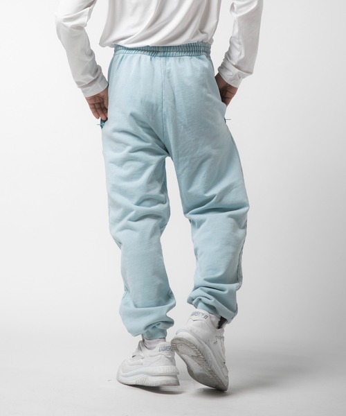 VANQUISH(ヴァンキッシュ)の「Pigment Dyed Sweat Pants(スウェットパンツ・メンズ・ブルー/グリーン/ブラック・L/M)」の15枚目の写真