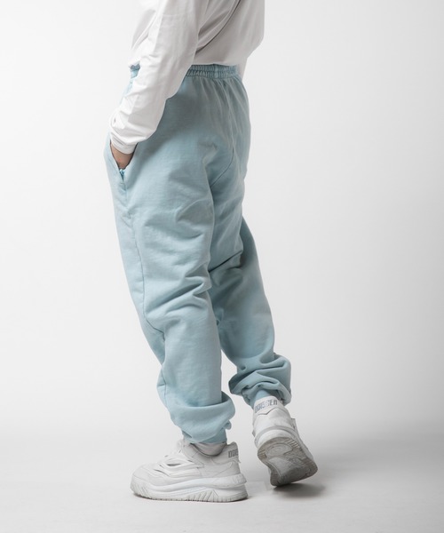 VANQUISH(ヴァンキッシュ)の「Pigment Dyed Sweat Pants(スウェットパンツ・メンズ・ブルー/グリーン/ブラック・L/M)」の14枚目の写真