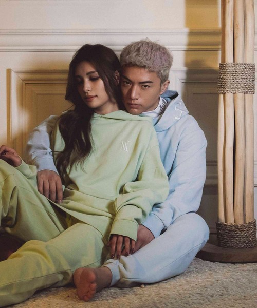 VANQUISH(ヴァンキッシュ)の「Pigment Dyed Sweat Pants(スウェットパンツ・メンズ・ブルー/グリーン/ブラック・L/M)」の9枚目の写真