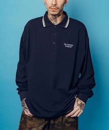 Seed stitch polo shirt