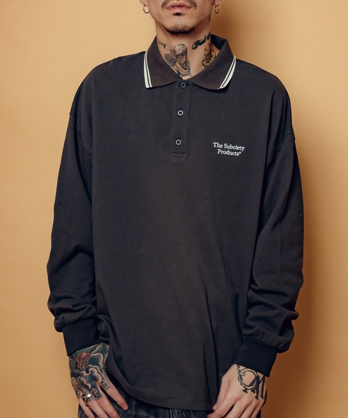 Seed stitch polo shirt (поло в технике seed stitch)