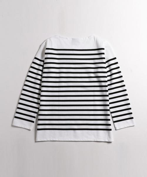 ORCIVAL(オーシバル)の「【別注】 <ORCIVAL(オーシバル)> ∴ REG NAVAL BYSP/カットソー ◆(Tシャツ/カットソー・メンズ・ブラック・3/4/5)」の2枚目の写真