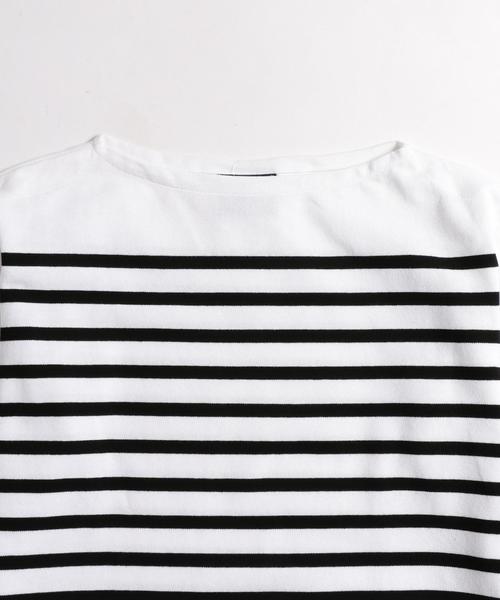 ORCIVAL(オーシバル)の「【別注】 <ORCIVAL(オーシバル)> ∴ REG NAVAL BYSP/カットソー ◆(Tシャツ/カットソー・メンズ・ブラック・3/4/5)」の3枚目の写真