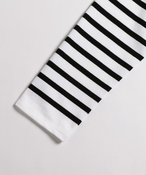 ORCIVAL(オーシバル)の「【別注】 <ORCIVAL(オーシバル)> ∴ REG NAVAL BYSP/カットソー ◆(Tシャツ/カットソー・メンズ・ブラック・3/4/5)」の4枚目の写真