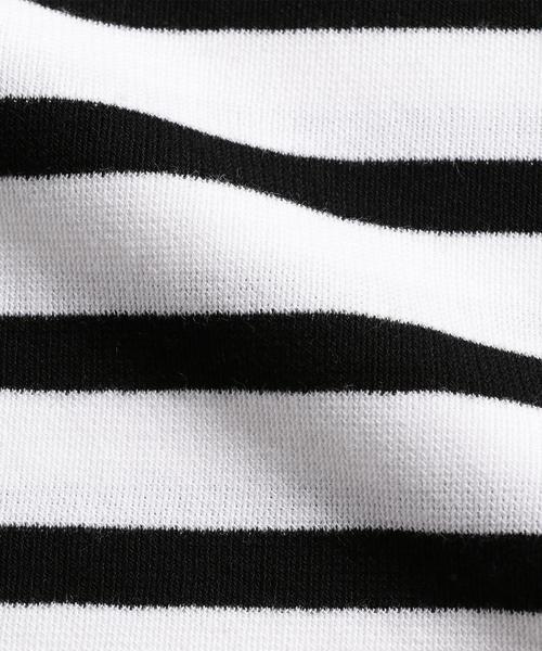 ORCIVAL(オーシバル)の「【別注】 <ORCIVAL(オーシバル)> ∴ REG NAVAL BYSP/カットソー ◆(Tシャツ/カットソー・メンズ・ブラック・3/4/5)」の6枚目の写真