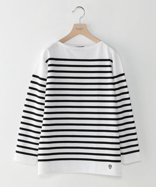 ORCIVAL(オーシバル)の「【別注】 <ORCIVAL(オーシバル)> ∴ REG NAVAL BYSP/カットソー ◆(Tシャツ/カットソー・メンズ・ブラック・3/4/5)」の7枚目の写真