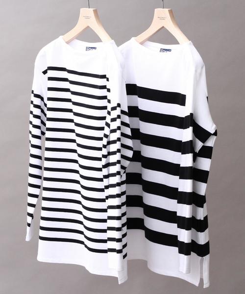 ORCIVAL(オーシバル)の「【別注】 <ORCIVAL(オーシバル)> ∴ REG NAVAL BYSP/カットソー ◆(Tシャツ/カットソー・メンズ・ブラック・3/4/5)」の8枚目の写真