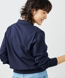NOLLEY'S（ノーリーズ）の「《手洗い可能》コットンテックスポロニット（ニット/セーター）」