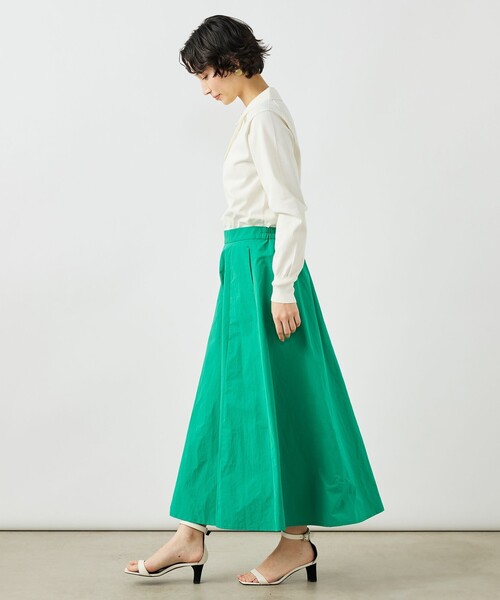 NOLLEY’S（ノーリーズ）の「《手洗い可能》コットンテックスポロニット（ニット/セーター・レディース・アイボリー/キャメル/ネイビー・38）」の13枚目の写真