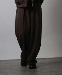 NYLAUS | 【Nylaus】ワンタック センタープレス ワイドパンツ スラックス デニムパンツ セットアップ対応(その他パンツ)