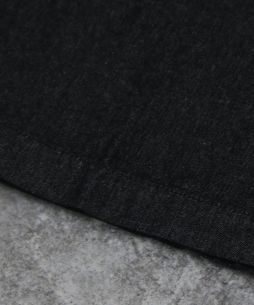 NYLAUS(ナイラス)の「【Nylaus】ワンタック センタープレス ワイドパンツ スラックス デニムパンツ セットアップ対応(その他パンツ・メンズ・ブラウン/インディゴブルー/ブラック系その他/ブラック・L/M)」の19枚目の写真