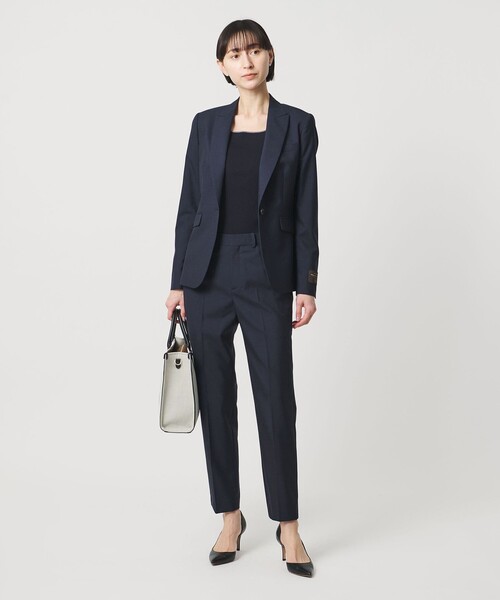 UNITED ARROWS(ユナイテッドアローズ)の「Vitale Barberis Canonico スリム テーパードパンツ 26SS(スラックス・レディース・ブラック/ネイビー/ダークグレー/モカ・40/38/36/34)」の16枚目の写真