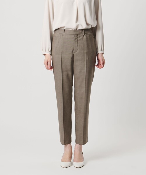 UNITED ARROWS(ユナイテッドアローズ)の「Vitale Barberis Canonico スリム テーパードパンツ 26SS(スラックス・レディース・ブラック/ネイビー/ダークグレー/モカ・40/38/36/34)」の17枚目の写真