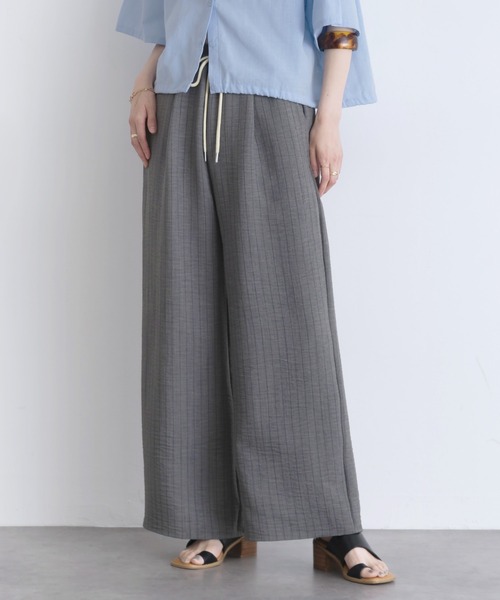 Yeoun（ヨウン）の「ストライプイージーパンツ（その他パンツ・レディース・ベージュ系/グレー系・L/M）」の20枚目の写真