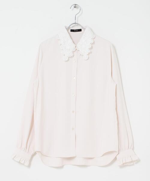 WEB/一部店舗限定』レースカラーブラウス（シャツ/ブラウス）｜URBAN