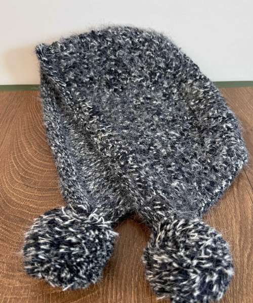 Vipoa（ヴィポア）の「Pompom mix kint cap（ネックウォーマー/スヌード・レディース・ピンク/ブラウン/チャコールグレー/オートミール/パープル系その他・FREE）」の20枚目の写真